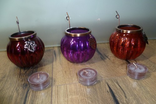 Partylite 3er set kürbis - partylite,