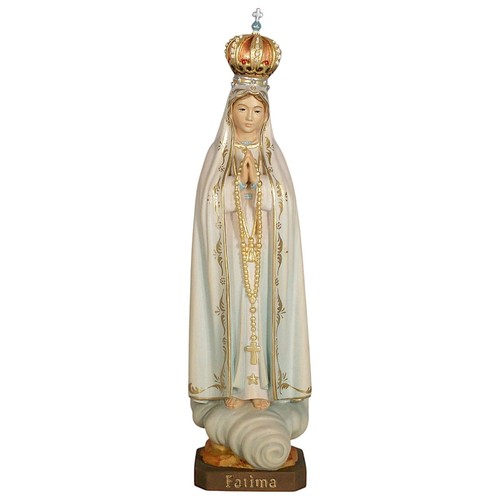 Holz figur madonna fatima - holz,
