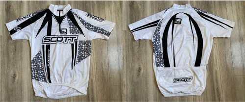 Scott radtrikot weiß - radtrikot,