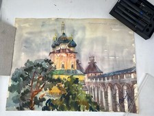 Aquarell Borisovski Kreml