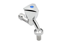 Ventilauslaufhahn 1/2 Zoll 21 mm Auslaufhahn Messing verchromt Wasserhahn 