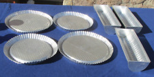 7 DDR Backformen Aluminium Rehrücken Tortenboden - VEB Rothemark Blech Bernsbach