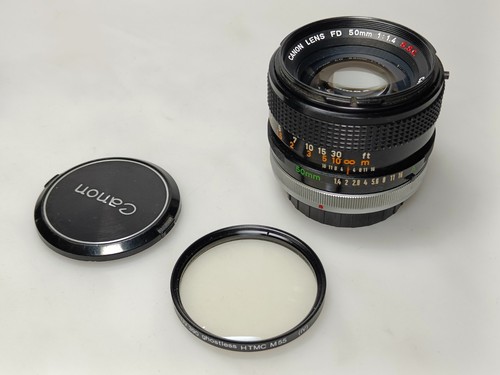 Canon 50mm s c - fd, f/1.4