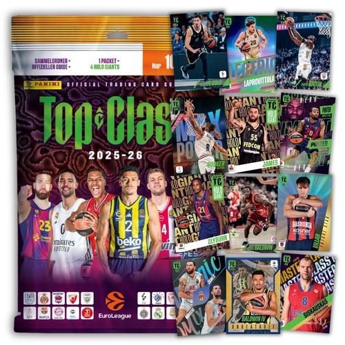Panini euroleague top class - euroleague,