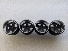 19 ZOLL FELGEN CHROM 34x20 1:18 Hot Wheels Dropstars TUNING UMBAU