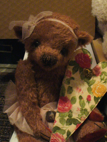 Süßer künstlerteddy - süßer,