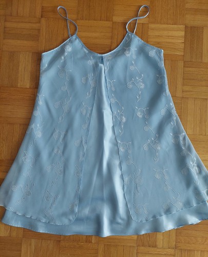 Luna carina satin nachthemd - carina,