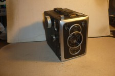 Schöne alte Kamera Box ,, Zeiss Ikon Dresden Box Tengor " lens Goerz - Frontar !