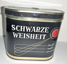 Blechdose Zigarrendose 25 SCHWARZE WEISHEIT KIEL