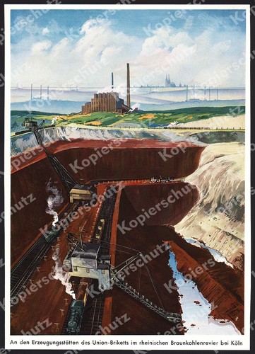 Braunkohle tagebau köln - tagebau,