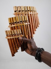 Panflöte aus Bambus Holz
