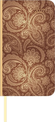 Lady journal slim paisley 2027 - lady,