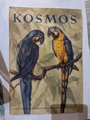 Kosmos magazin vintage - kosmos,
