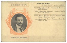 S8960/ Rinaldo Grassi Tenor Opernsäger Italien AK 1912