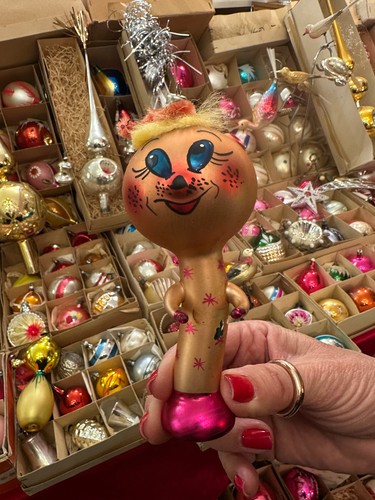Vintage weihnachtsbaumkugel - vintage,