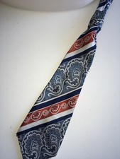 Herren Krawatte Schlips Juwel DDR 1970er Jahre 70's  Vintage