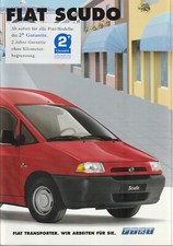 Prospekt Fiat Scudo 12/01 2001