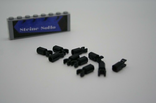 Lego 10x stange halter - (c),