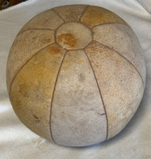 Alter Medizinball - Lederball DDR Sportball 2 Kg Vintage Sport, Fitness