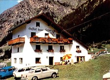 Gasthof -  Pension- ENZIAN, Planegroß ( 1616 m ) / Postkarte gelaufen