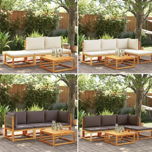 Gartenmöbel set fußhocker - set,