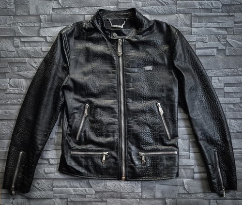 Philipp plein leather - philipp, moto