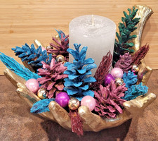 Geweihschale Weihnachtsdeko