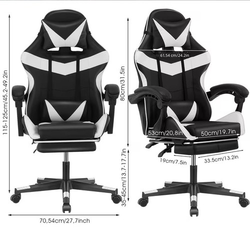 Pro gaming viper schwarz weiß - pro,