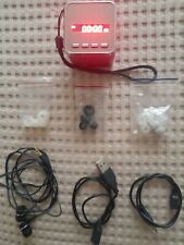 Radio FQ Digital Speaker Pink mit Kopfhörer + Anschlusskabel usw.