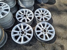4X Original BMW 3er E46,Z3 Aluminiumfelgen 7JX16H2 IS47 16 Zoll LK5X120 6762299