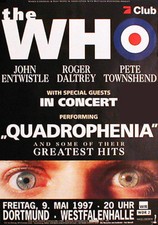 THE WHO Konzertplakat von 1997
