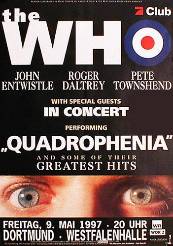 The who konzertplakat von 1997 - the,