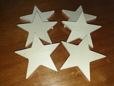 6 Holzsterne Stern Sterne aus