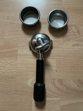 Filterhalter Siebträger für Espressomaschine E61 , 2er Auslauf, 2 Siebe, Faema