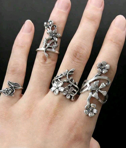 Ring silberfarben edelstahl - ring,