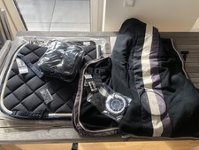 NEU Eskadron Set Schabracke DL Abschwitzdecke XL 155cm Darknavy 2017 Dunkelblau