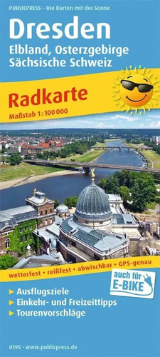 Radwanderkarte dresden - radwanderkarte,