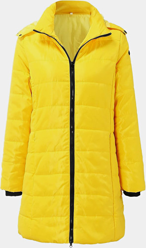 Lange daunenjacke für damen - lange,