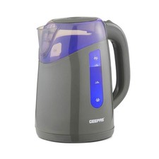 2200W Beleuchtender Wasserkocher Kabellos Kanne Wasserkocher Automatische Abschaltung 1,7L Grau
