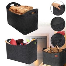 2x Filz-Tasche Kaminholz