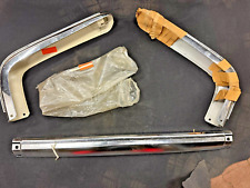 original BMW E3 2500 2800 3000 Chrom Stoßstange hinten Mittelteil +Ecken NEU NOS