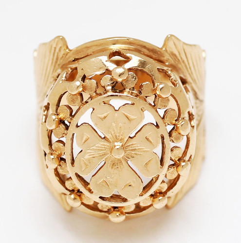 Antiker goldring 583 - antiker,