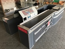 Tandemkassentisch, Kassentisch, Verkaufstisch, Verkaufstheke