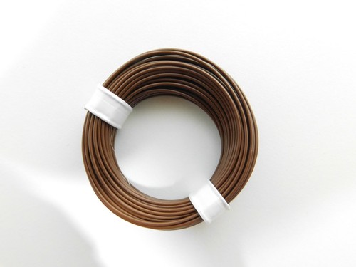 Litze kabel braun - m,