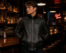 Herren superdry jacke schwarz - herren,