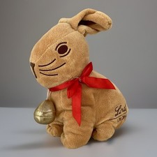 Lindt Goldhase Osterhase Plüsch, 25 cm, mit Geheimfach, Stofftier Reißverschluss