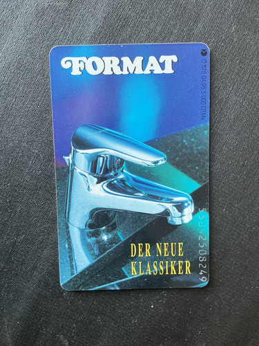 Alte telefonkarte telekom - alte,