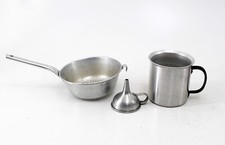 Old gdr aluminium set - old,