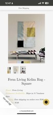 Ferm Living Kellim Rug -