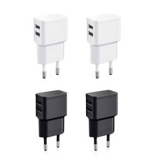 4X Dual USB Schnell Ladegerät
